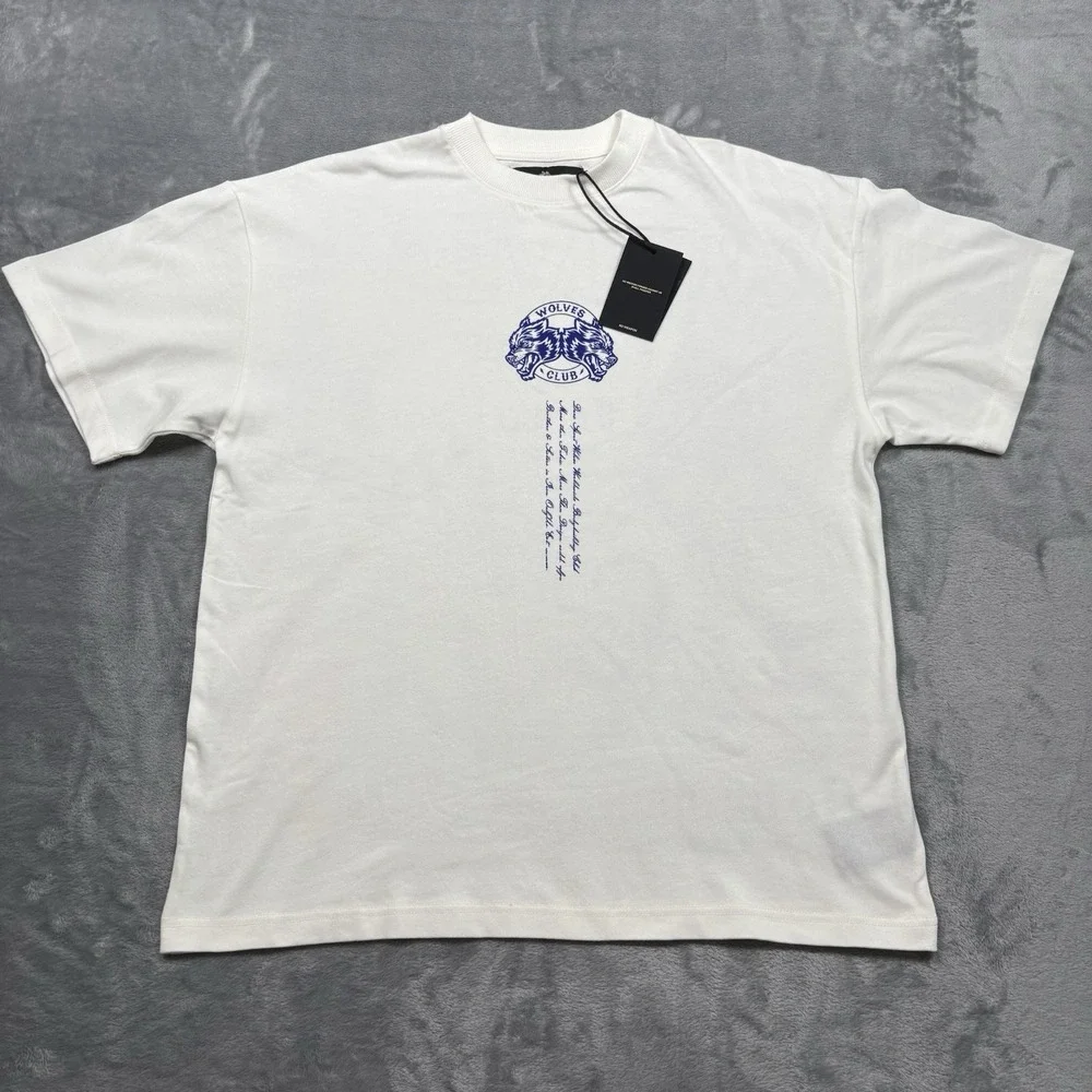 Darc Sport Grim Flash Premium Gym Tshirt Cream Men's Size Medium NWT